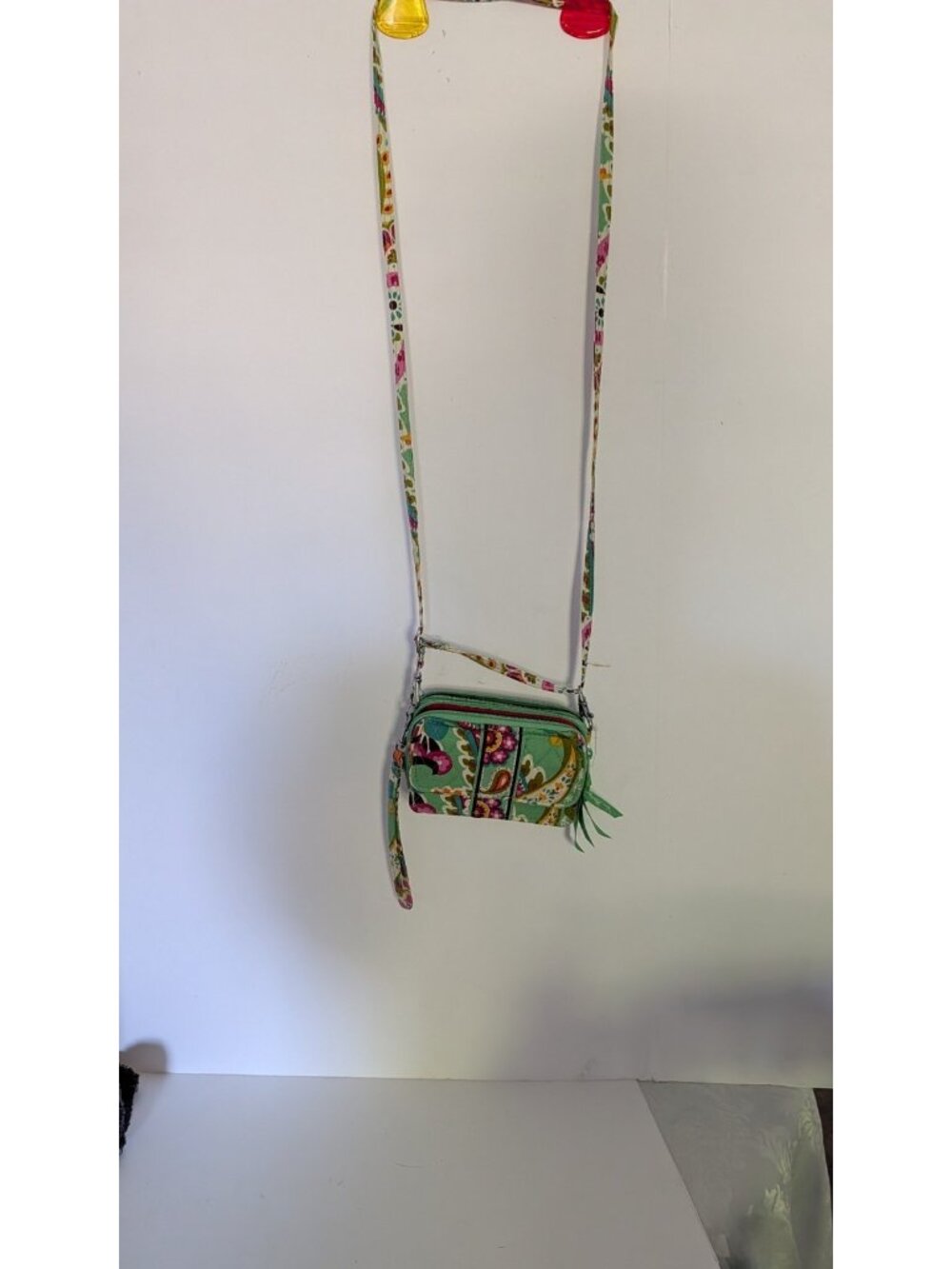 Vera Bradley Tutti Fruitti  Paisley Crossbody Multicolor Handbag NWOT
